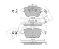 METELLI Sada brzdovch destiek ‐ MT 22-0675-5