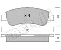 METELLI Sada brzdovch destiek ‐ MT 22-0710-0