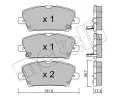Sada brzdov�ch desti�ek&nbsp;METELLI&nbsp;&dash;&nbsp;MT 22-0728-0