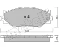 Sada brzdov�ch desti�ek&nbsp;METELLI&nbsp;&dash;&nbsp;MT 22-0760-0