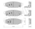 Sada brzdov�ch desti�ek&nbsp;METELLI&nbsp;&dash;&nbsp;MT 22-0764-1