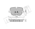 METELLI Sada brzdovch destiek ‐ MT 22-0837-0