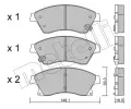 METELLI Sada brzdovch destiek ‐ MT 22-0838-0
