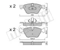 METELLI Sada brzdovch destiek ‐ MT 22-0917-0