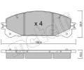 METELLI Sada brzdovch destiek ‐ MT 22-0938-1