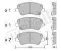 METELLI Sada brzdovch destiek ‐ MT 22-0944-0