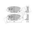 METELLI Sada brzdovch destiek ‐ MT 22-0947-0