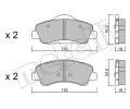 METELLI Sada brzdovch destiek ‐ MT 22-0982-0
