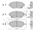 METELLI Sada brzdovch destiek ‐ MT 22-1088-0