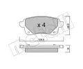 METELLI Sada brzdovch destiek ‐ MT 22-1112-0