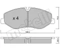 METELLI Sada brzdovch destiek ‐ MT 22-1139-0