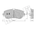 METELLI Sada brzdovch destiek ‐ MT 22-1175-0
