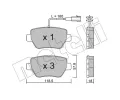 Sada brzdov�ch desti�ek&nbsp;METELLI&nbsp;&dash;&nbsp;MT 22-1204-0
