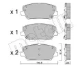 METELLI Sada brzdovch destiek ‐ MT 22-1241-0
