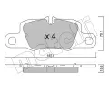 METELLI Sada brzdovch destiek ‐ MT 22-1257-0