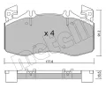 Sada brzdov�ch desti�ek&nbsp;METELLI&nbsp;&dash;&nbsp;MT 22-1270-0