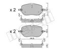 Sada brzdovch destiek METELLI ‐ MT 22-1356-0