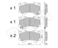 Sada brzdov�ch desti�ek&nbsp;METELLI&nbsp;&dash;&nbsp;MT 22-1401-0