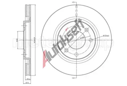 METELLI Brzdov kotou MT 23-0191, 23-0191