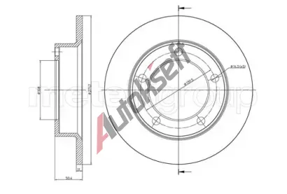 METELLI Brzdov kotou - 272 mm MT 23-0206, 23-0206
