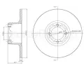 Brzdov kotou METELLI ‐ MT 23-0220