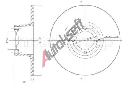 METELLI Brzdov kotou MT 23-0220, 23-0220
