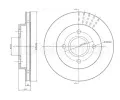 METELLI Brzdov� kotou� - 253 mm&nbsp;&dash;&nbsp;MT 23-0317
