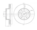 Brzdov kotou METELLI ‐ MT 23-0340