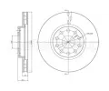 Brzdov kotou METELLI ‐ MT 23-0409C