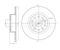 Brzdov kotou METELLI ‐ MT 23-0410C