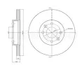 Brzdov kotou METELLI ‐ MT 23-0550C