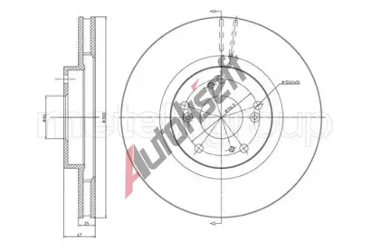 METELLI Brzdov kotou MT 23-0576C, 23-0576C