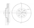METELLI Brzdov kotou - 261 mm ‐ MT 23-0604C