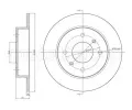 METELLI Brzdov kotou - 258 mm ‐ MT 23-0633
