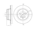 METELLI Brzdov kotou - 280 mm ‐ MT 23-0644