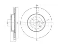 Brzdov kotou METELLI ‐ MT 23-0717C