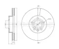 Brzdov kotou METELLI ‐ MT 23-0736C