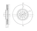 METELLI Brzdov kotou - 310 mm ‐ MT 23-0821C