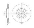 Brzdov kotou METELLI ‐ MT 23-0846C