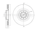 Brzdov kotou METELLI ‐ MT 23-0851C