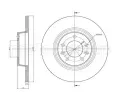 Brzdov kotou METELLI ‐ MT 23-0888C