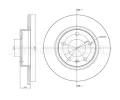 Brzdov� kotou�&nbsp;METELLI&nbsp;&dash;&nbsp;MT 23-0890C
