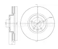 Brzdov kotou METELLI ‐ MT 23-0896C