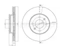 Brzdov kotou METELLI ‐ MT 23-0930C