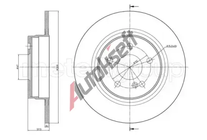 METELLI Brzdov� kotou� MT 23-0938C, 23-0938C