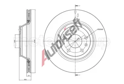 METELLI Brzdov kotou MT 23-0941C, 23-0941C