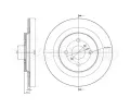 Brzdov kotou METELLI ‐ MT 23-0947C