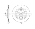 METELLI Brzdov kotou - 330 mm ‐ MT 23-1020C