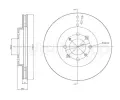 Brzdov kotou METELLI ‐ MT 23-1050C