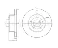 Brzdov kotou METELLI ‐ MT 23-1051C